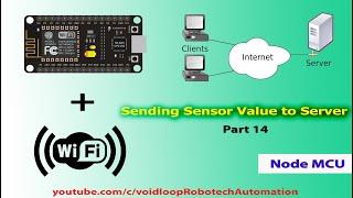 14 Upload  Sensor value to Web Server with NodeMCU(ESP8266) and Arduino