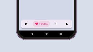 Modern Bottom Navigation Bar in Flutter