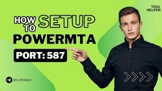 how to setup SMTP mail server | How to Setup PowerMTA Server Port 587