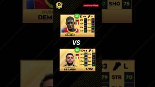 DEMBELE VS BERARDI|DREAM LEAGUE SOCCER 2023 #shorts #SHORT #dembele  #berardi