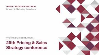 25th Pricing & Sales Conference – Brussels