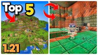 Top 5 TRIAL CHAMBERS SEEDS for Minecraft 1.21! (Best Minecraft Tricky Trials Seeds)