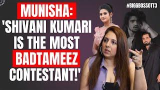 Munisha Khatwani : 'Armaan Malik should be EVICTED for slapping Vishal Pandey!' | Bigg Boss OTT 3