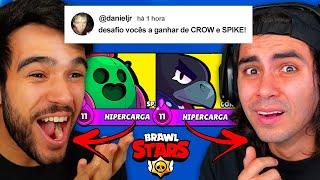 GELLI E LUCÃO TESTARAM AS MELHORES COMPS DO BRAWL STARS!!