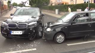 Unfall auf der Frankfurter Straße