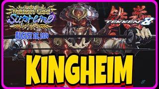 Tekken 8 ▰ (KingHeim) YOSHIMITSU Tekken 8 God SUPREME Ranked Matches AUGUST 28, 2024