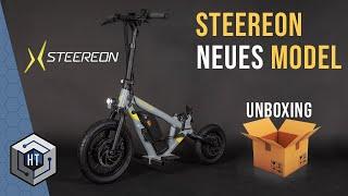 STEEREON C20-C25 Besser als ein E-BIKE? E-Scooter, E-Roller, E-Bike Hybrid, UNBOXING (2021 Modell)