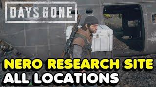 Days Gone - All NERO Research Site Locations Guide