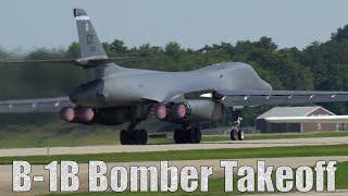 B-1 Bomber Takeoff at Oshkosh