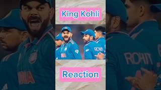 King Kohli crazy reaction️ subscribe #viratkohli #cricket#cricketleague#crickets #rohitsharma