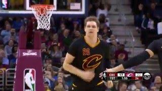 Timofey Mozgov vs Bulls. 18.02.2016