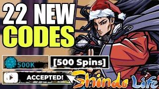 *XMAS UPDATE* ROBLOX SHINDO LIFE CODES 2024 | SHINDO LIFE CODE | SHINDO LIFE