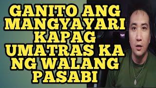 Ganito ang mangyayari sa partner mo kapag bigla kang umatras ng walang pasabi .1165