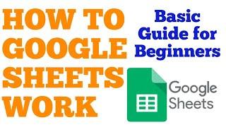 HOW TO GOOGLE SHEETS WORK IN HINDI | Basic Guide for Beginners