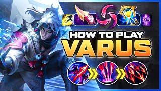 HOW TO PLAY AP VARUS MID SEASON 15 | Build & Runes | Season 15 Varus guide | League of Legends