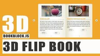 CSS 3 Flipbook Effect - CSS 3 Flip book Effect