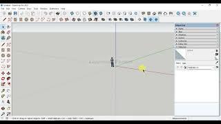 Default Tray Setting in SketchUp Pro 2022 Part 2 || SketchUp Pro 2022 Basic Tutorials for Beginners