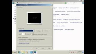 How To Change The Screen Saver in Windows 7