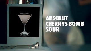 ABSOLUT CHERRYS BOMB SOUR DRINK RECIPE - HOW TO MIX