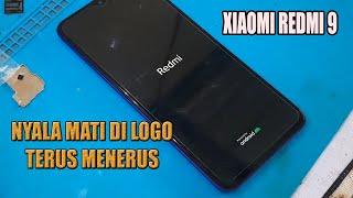 Xiaomi Redmi 9 Nyala Mati Di Logo Redmi | restart terus menerus