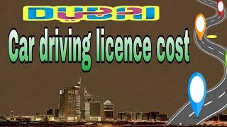 light vehicle driving licence fees in 2022