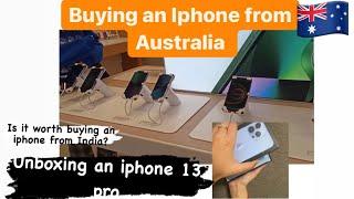 Buying an iphone from Australia| Where should we buy an iphone from? India or Australia |Aarzoo Gaur