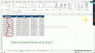 delete unwanted data at once | MS Excel Tips & Tricks Tutorial