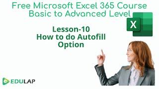 How Autofill Options works in Microsoft Excel