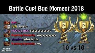 10 VS 10 BUG BATTLE CUP!  PATCH 7.18