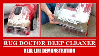 Rug Doctor Deep Cleaner Real Life Demonstration & How To Video