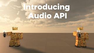 Roblox Tutorial - How to use the brand new audio API