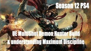 Diablo 3 HARDCORE Season 12 PS4/Xbox1 Demon Hunter UE MultiShot Build