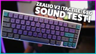 ZealPC ZealioV2 65g Sound Test