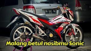 Kenapa Honda Sonic tak pernah unggul dari Satria FU! Motor Ahmpas paling meng-sedih...