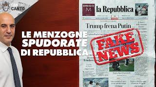 Le menzogne spudorate di Repubblica - Il Controcanto - Rassegna stampa dell'11 novembre 2024