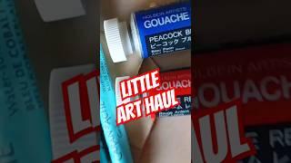 art haul #gouache #neocolor #holbein #carandache #artsupplies #artmaterials #haul