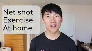 How to improve your net shots at home! | Badminton technique