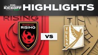 3.8.2025 | Phoenix Rising FC vs. FC Tulsa - Game Highlights