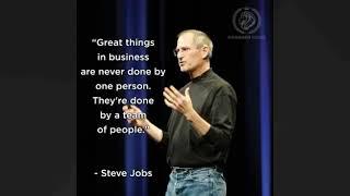 Steve Jobs Teamwork & Success