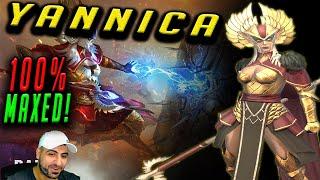 Yannica How Good Is She? Guide Review MAXED GAMEPLAY | Raid Shadow Legends