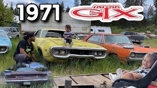 1971 Plymouth GTX RESCUE! 440/4-speed in Curious Yellow!