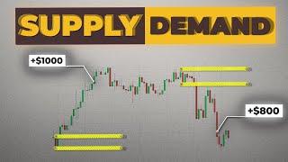 How To Trade Like Banks Using SUPPLY And DEMAND | Smart MONEY Forex Trading Strategy