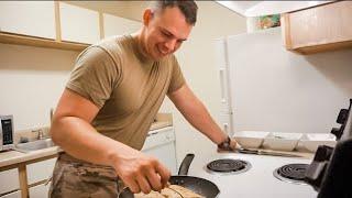 Soldier Has A Romantic Surprise For His Wife