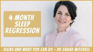 4 Month Sleep Regression: Signs and What You can Do (Solution) | Dr Sarah Mitchell