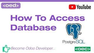 How to connect to Odoo database PostgreSQL by terminal - Conectarse a una base de datos Odoo
