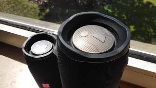 JBL charge 4 / JBL XTREME 2 / clean bass test / Russia song  / enjoy