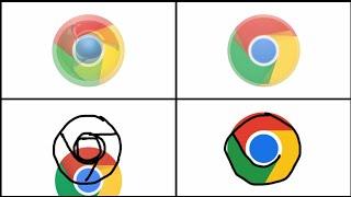 Google Chrome Logo History