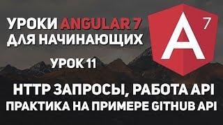 Уроки Angular 7 - Http. Работа с API на практике