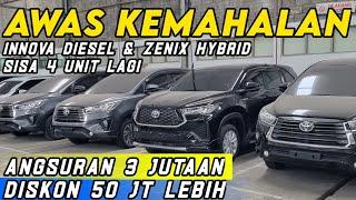 TOYOTA TURUN HARGA ‼️ REVIEW TOYOTA KIJANG INNOVA DIESEL 2024 TERBARU MOBIL MURAH 50 JUTA LEBIH