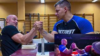 ARM WRESTLING TECHNIQUES: NO "HAND CONTROL" TOPROLL